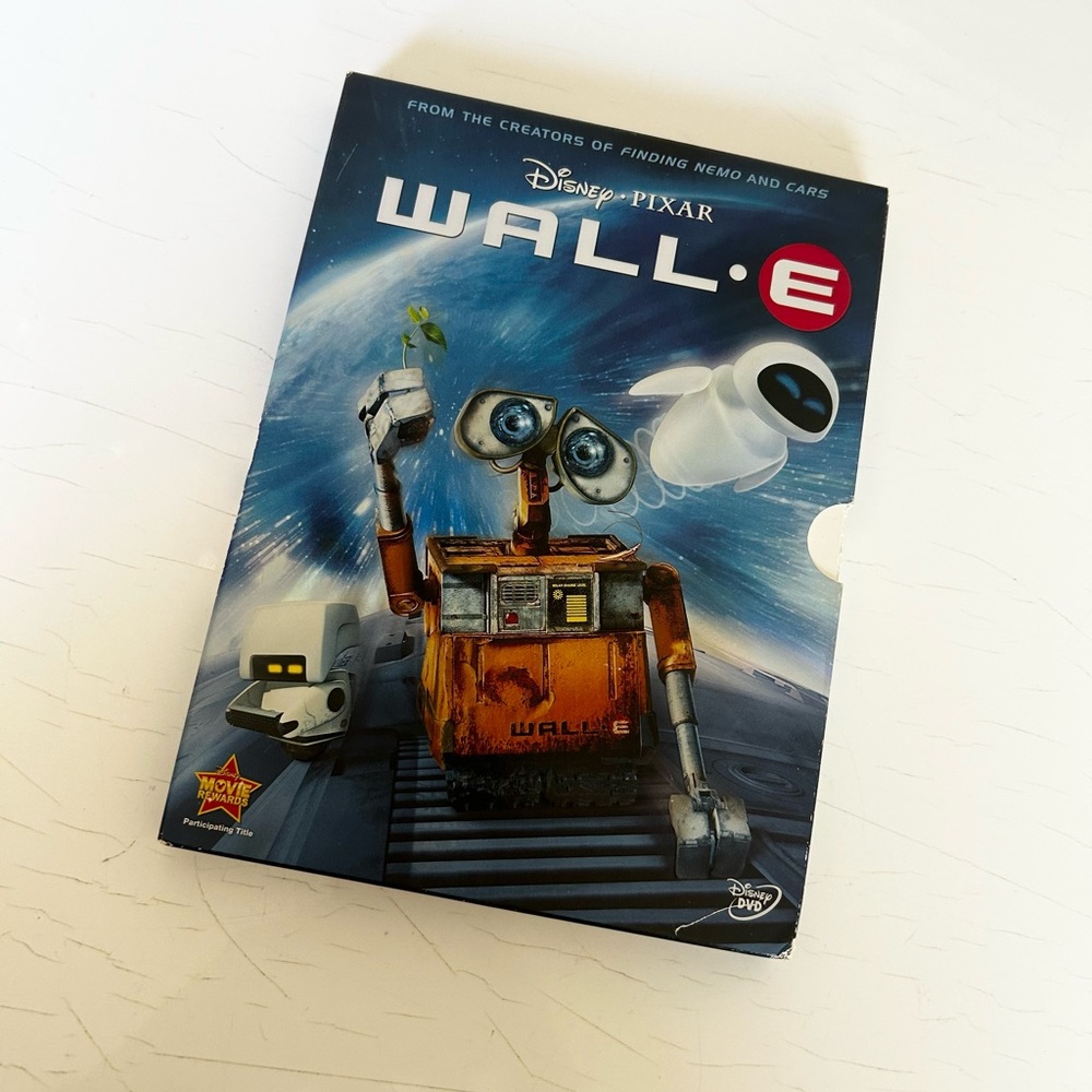 Disney Pixar WALL-E Blu-ray DVD - Blue and Orange Cover